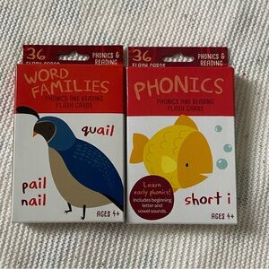 Target bullseye flashcards